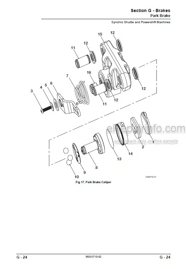 Photo 5 - JCB 526 526S 528-70 528S Loadall Service Manual Telescopic Handler 9803-3710