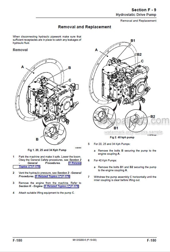 Photo 7 - JCB 527-58 Service Manual Telescopic Handler 9813-0200