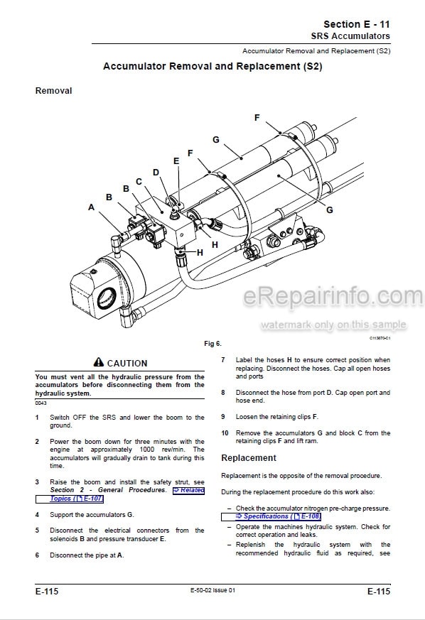 Photo 6 - JCB 527-58 Service Manual Telescopic Handler 9813-0200