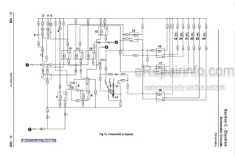 Photo 3 - JCB 530-70 532-120 533-105 535-60 535-95 535-125 535-140 537-135 540-70 540-140 540-170 Loadall Service Manual Telescopic Handler 9803-3630