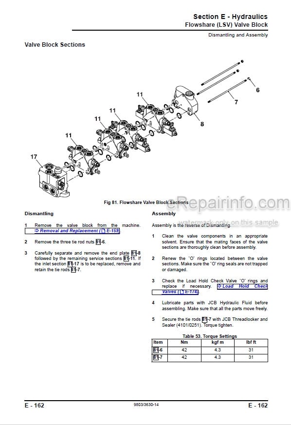 Photo 6 - JCB 530-70 532-120 533-105 535-60 535-95 535-125 535-140 537-135 540-70 540-140 540-170 Loadall Service Manual Telescopic Handler 9803-3630