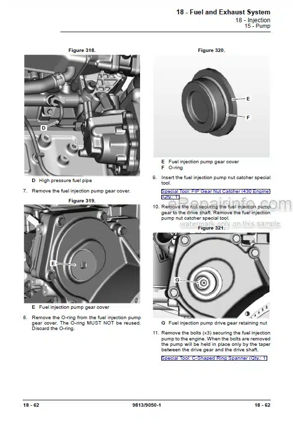Photo 10 - JCB 531-70 535-95 541-70 Loadall Service Manual Telescopic Handler 9813-9050