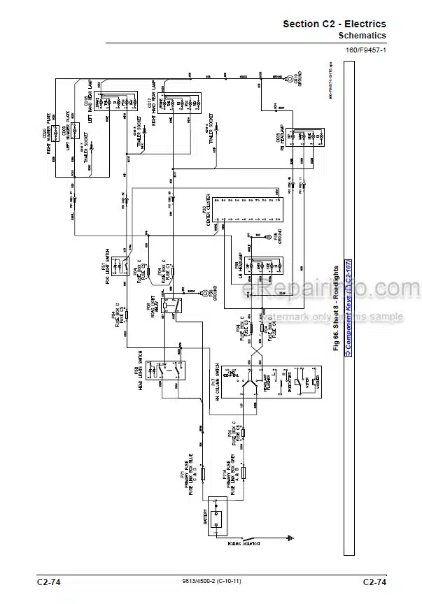 Photo 6 - JCB 531-70 535-95 536-60 541-70 533-105 536-70 526-56 550-80 531-Т70 541-Т70 536-Т60 535-Т95 536-Т70 550-Т80 536-70 LC 536-T70 LC Service And Operators Manual Telescopic Handler 9813-4500