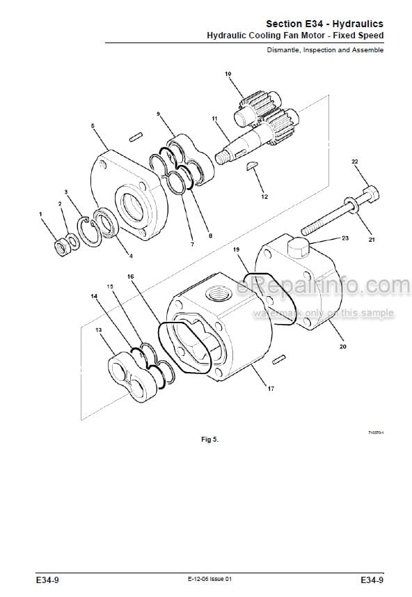 Photo 6 - JCB 536-60 536-70 536-T60 536-T70 531-70 535-95 541-70 533-105 526-56 550-80 531-T70 541-T70 535-T95 550-T80 Service Manual Telescopic Handler 9813-0900