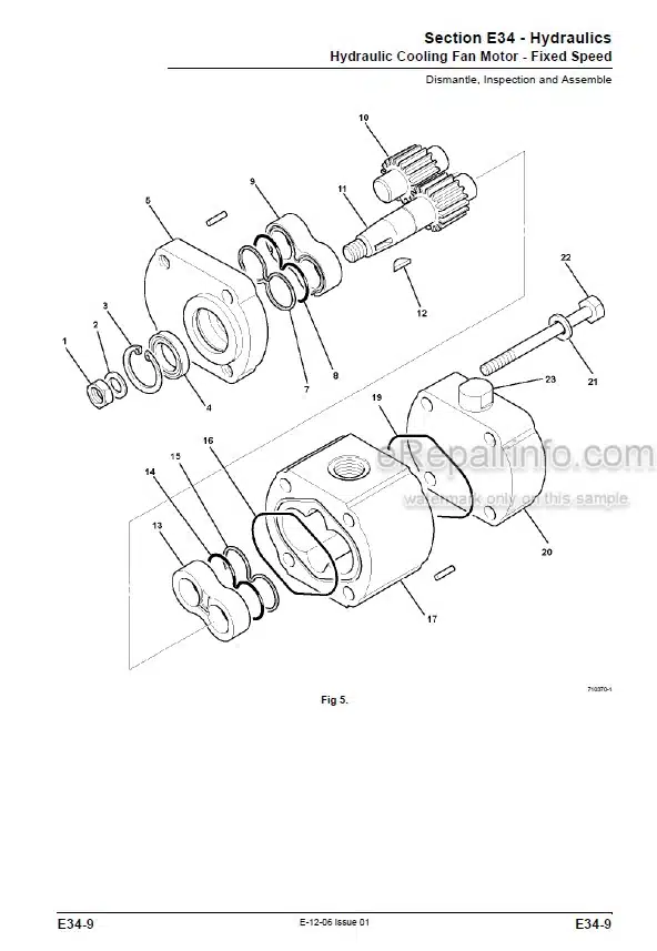 Photo 6 - JCB 536-60 536-70 536-T60 536-T70 531-70 535-95 541-70 533-105 526-56 550-80 531-T70 541-T70 535-T95 550-T80 Service Manual Telescopic Handler 9813-0900