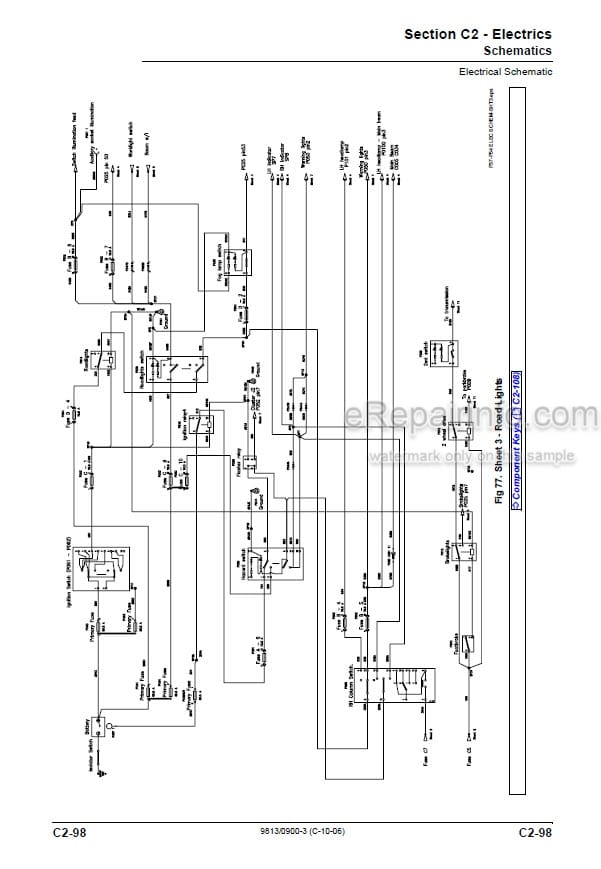 Photo 5 - JCB 536-60 536-70 536-T60 536-T70 531-70 535-95 541-70 533-105 526-56 550-80 531-T70 541-T70 535-T95 550-T80 Service Manual Telescopic Handler 9813-0900