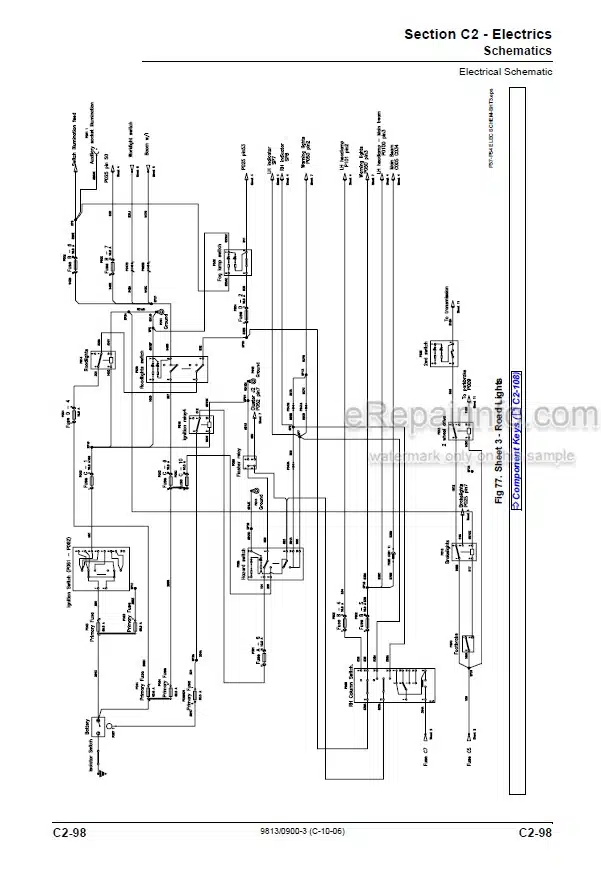 Photo 5 - JCB 536-60 536-70 536-T60 536-T70 531-70 535-95 541-70 533-105 526-56 550-80 531-T70 541-T70 535-T95 550-T80 Service Manual Telescopic Handler 9813-0900