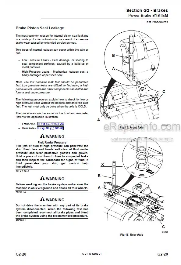Photo 3 - JCB 531-70 535-95 536-60 541-70 533-105 536-70 526-56 550-80 531-Т70 541-Т70 536-Т60 535-Т95 536-Т70 550-Т80 Service Manual Telescopic Handler 9813-1500
