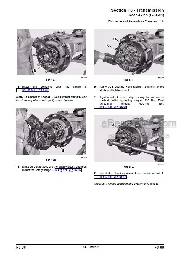 Photo 5 - JCB 531-70 535-95 536-60 541-70 533-105 536-70 526-56 550-80 531-Т70 541-Т70 536-Т60 535-Т95 536-Т70 550-Т80 Service Manual Telescopic Handler 9813-1500
