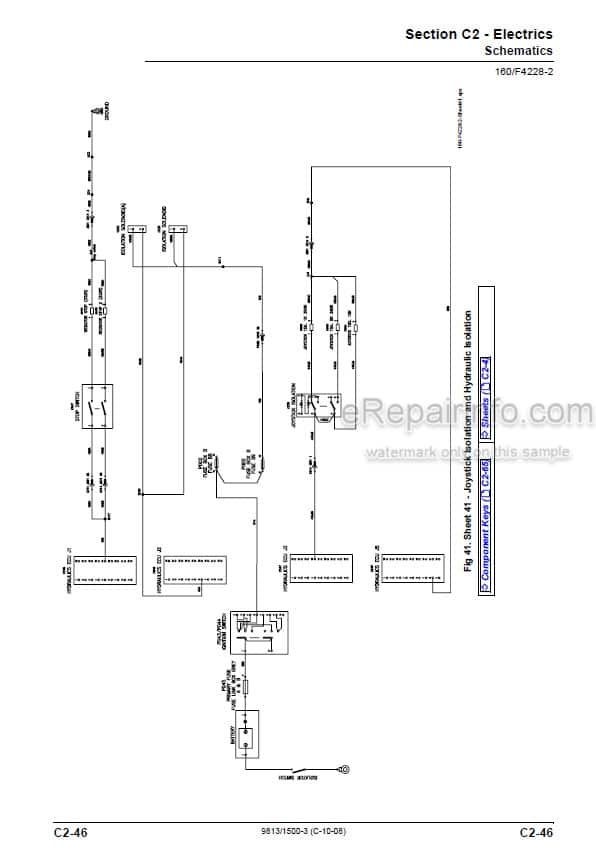 Photo 6 - JCB 531-70 535-95 536-60 541-70 533-105 536-70 526-56 550-80 531-Т70 541-Т70 536-Т60 535-Т95 536-Т70 550-Т80 Service Manual Telescopic Handler 9813-1500