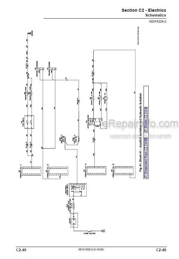 Photo 6 - JCB 531-70 535-95 536-60 541-70 533-105 536-70 526-56 550-80 531-Т70 541-Т70 536-Т60 535-Т95 536-Т70 550-Т80 Service Manual Telescopic Handler 9813-1500