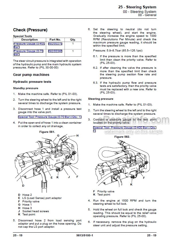 Photo 6 - JCB 533-105 535-v125 540-140 540-170 540-200 540-v140 540-v180 550-140 550-170 Loadall Service Manual Teelscopic Handler