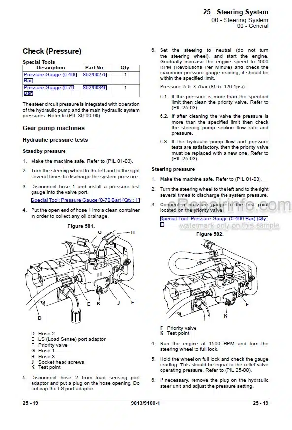 Photo 6 - JCB 533-105 535-v125 540-140 540-170 540-200 540-v140 540-v180 550-140 550-170 Loadall Service Manual Teelscopic Handler