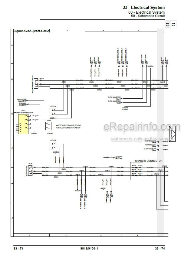 Photo 5 - JCB 533-105 535-v125 540-140 540-170 540-200 540-v140 540-v180 550-140 550-170 Loadall Service Manual Teelscopic Handler