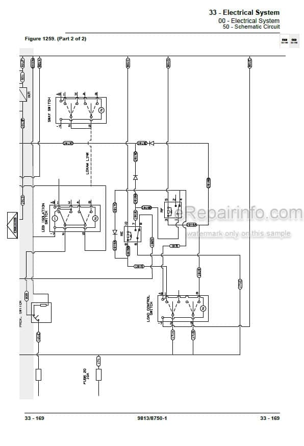 Photo 6 - JCB 533-105 535-v125 535-v140 540-140 540-170 540-200 540-v140 540-v180 550-140 550-170 Loadall Service Manual Telescopic Handler 9813-8750