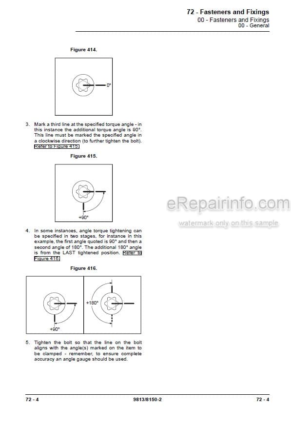 Photo 5 - JCB 535-v125 540-170 540-200 540-v140 540-v180 Work Platform Loadall Service Manual Telescopic Handler 9813-8150