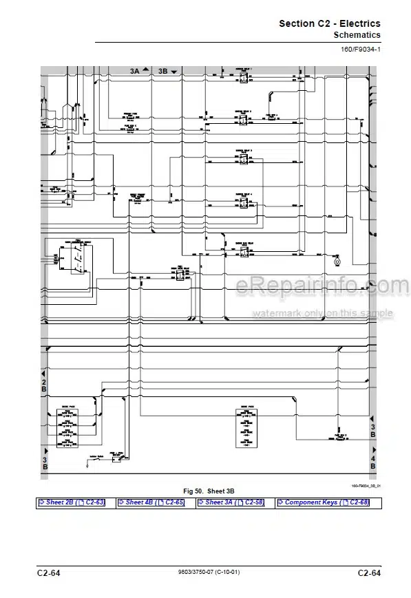 Photo 6 - JCB 540-170 550-140 540-140 550-170 535-125 Hi Viz 535-140 Hi Viz Service Manual Telescopic Handler 9803-3750