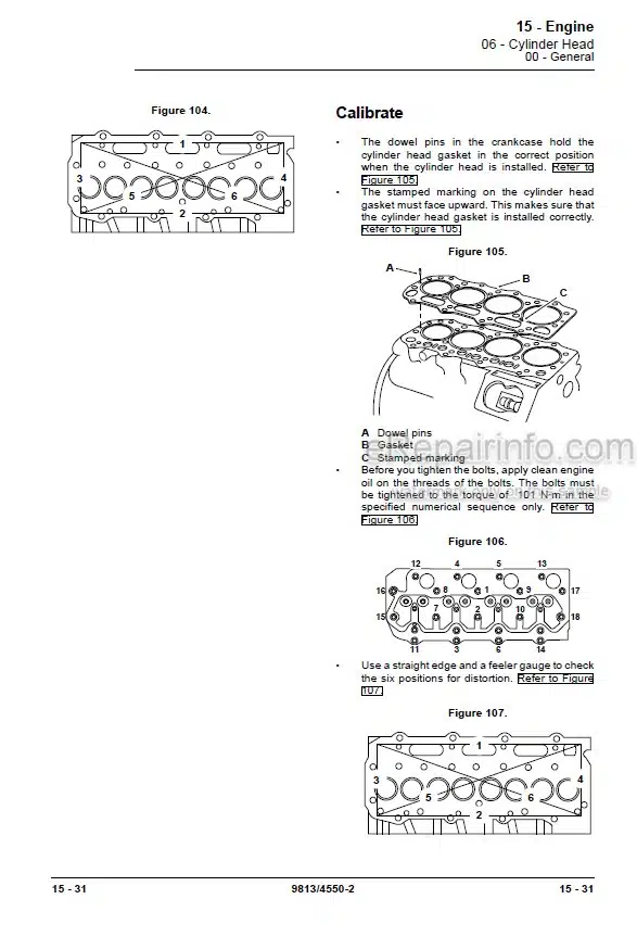 Photo 6 - JCB 65R-1 Service Manual Compact Excavator 9813-4550