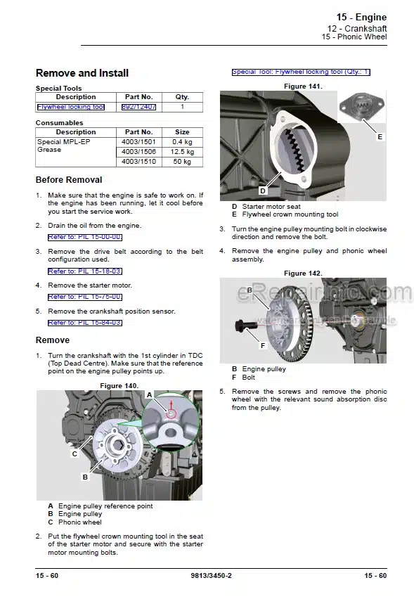 Photo 5 - JCB 67C-1 Service Manual Compact Excavator 9813-3450