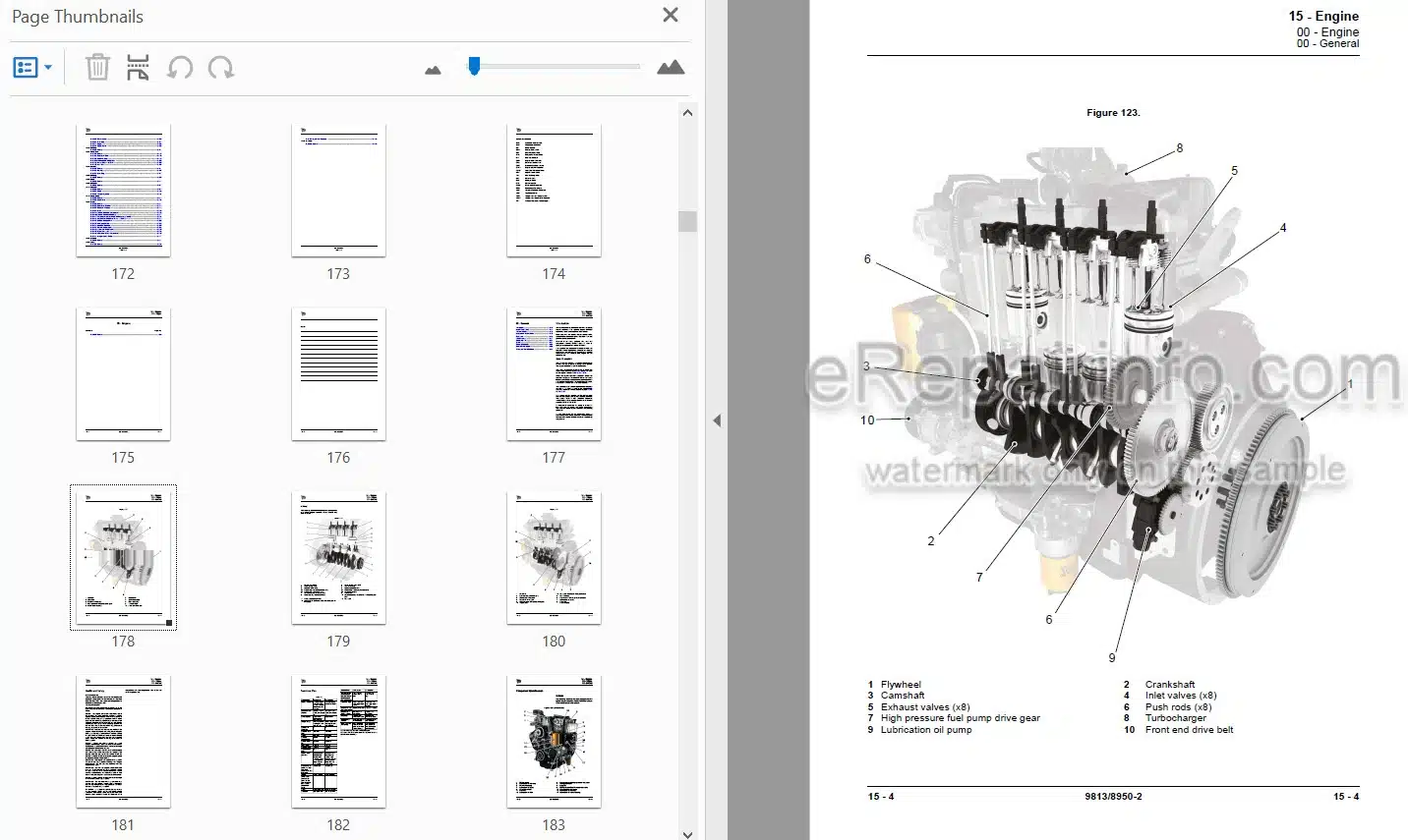 Photo 3 - JCB 6T-1 7T-1 9T-1 Service Manual Dumper 9813-8950