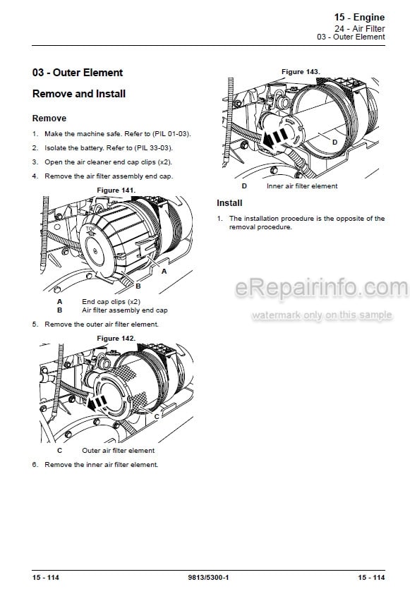 Photo 8 - JCB 6T-1 7T-1 9T-1 Service Manual Dumper 9813-8950