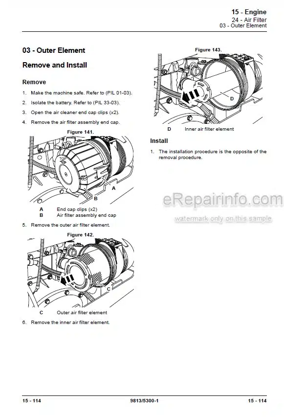 Photo 11 - JCB 6TFT 6TST Service Manual Dumper 9813-5300
