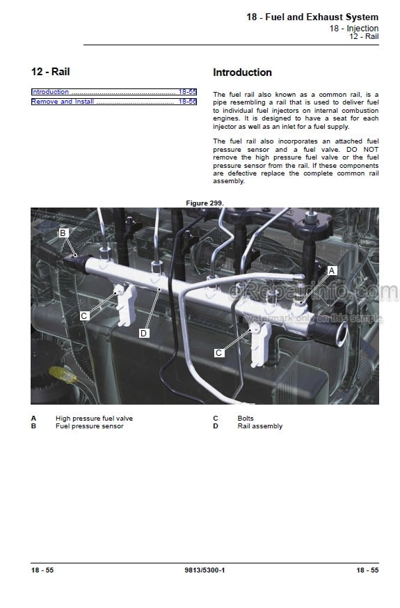 Photo 3 - JCB 6TFT 6TST Service Manual Dumper 9813-5300