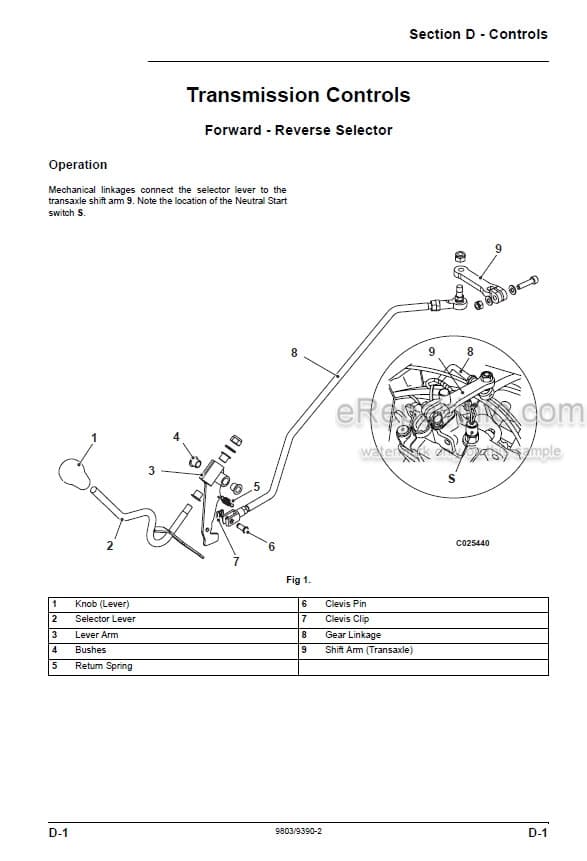 Photo 3 - JCB 6X4 Groundhog Service Manual Machine 9803-9390