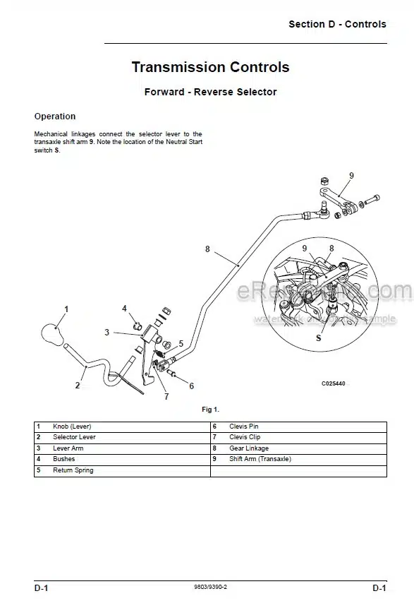 Photo 3 - JCB 6X4 Groundhog Service Manual Machine 9803-9390