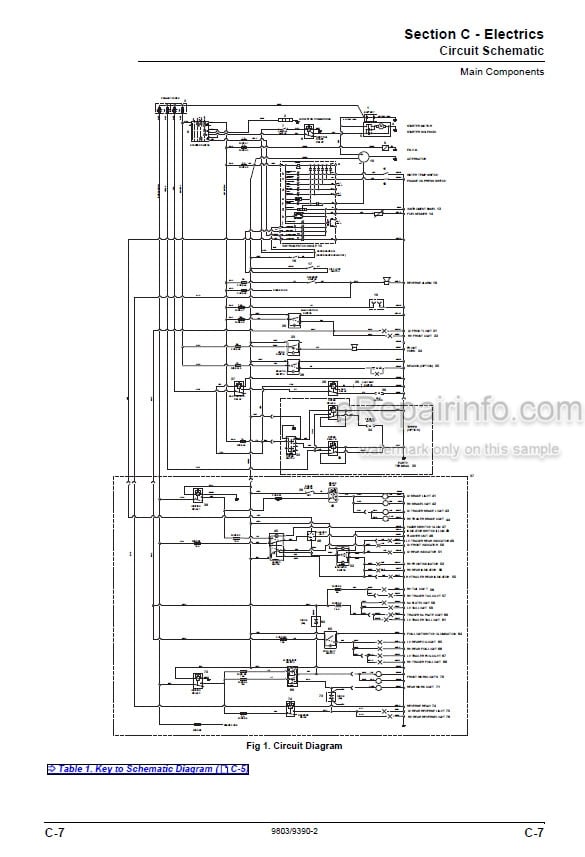 Photo 6 - JCB 6X4 Groundhog Service Manual Machine 9803-9390