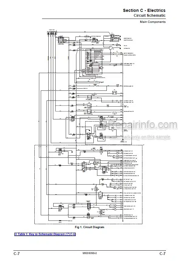 Photo 6 - JCB 6X4 Groundhog Service Manual Machine 9803-9390