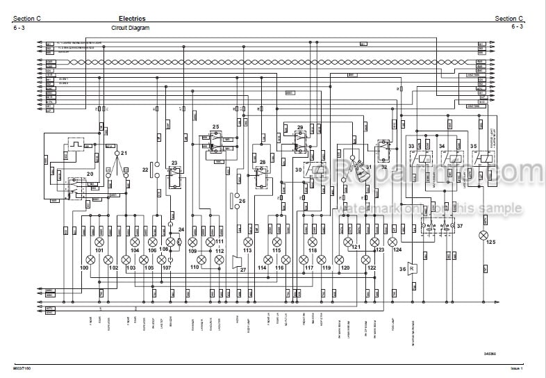 Photo 3 - JCB 714 718 Service Manual Articulated Dump Truck 9803-7160