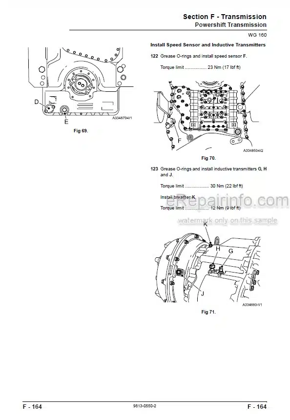 Photo 5 - JCB 714 718 Service Manual Articulated Dump Truck 9813-0550