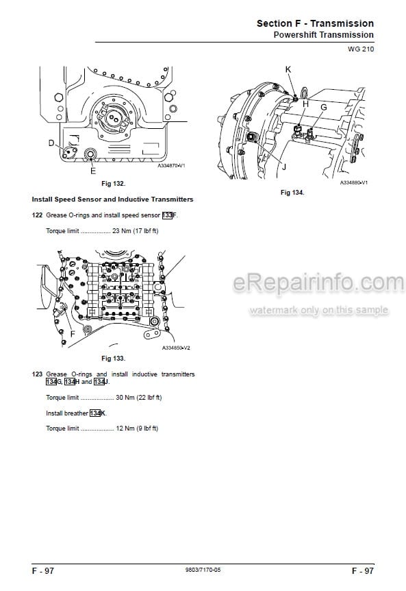 Photo 7 - JCB 926 930 940 945 950 Service Manual Rough Terrain Forklift Truck 813-6600