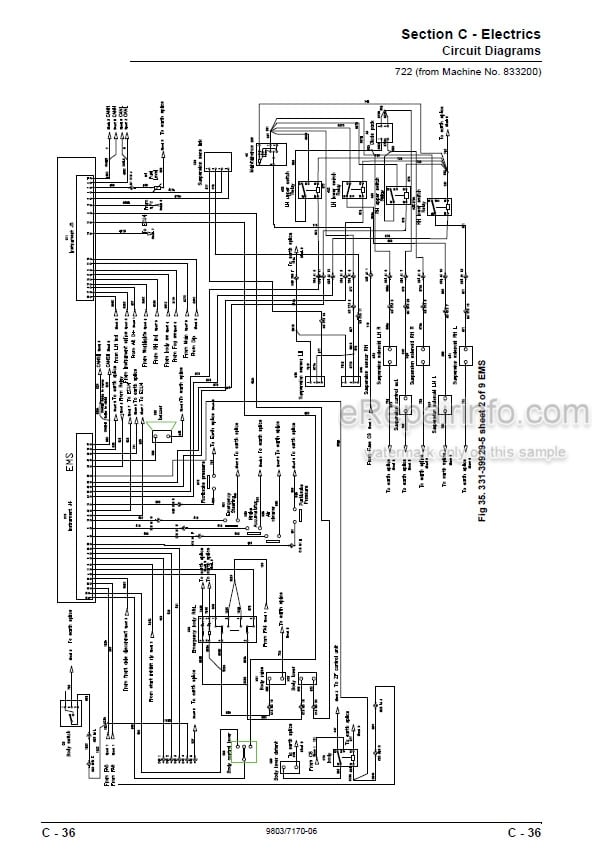 Photo 5 - JCB 722 Service Manual Articulated Dump Truck 9803-7170