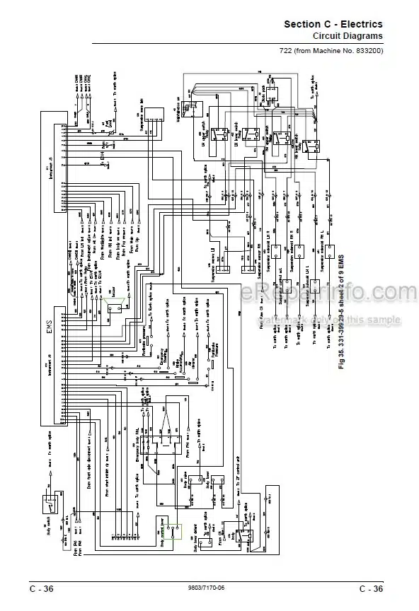 Photo 5 - JCB 722 Service Manual Articulated Dump Truck 9803-7170