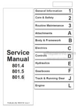 Photo 4 - JCB 55Z-1 57C-1 Service Manual Compact Excavator