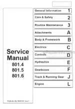 Photo 4 - JCB 55Z-1 57C-1 Service Manual Compact Excavator