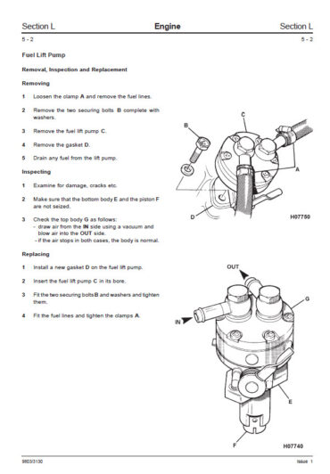 Photo 8 - JCB 802 802.4 802 Super Service Manual Compact Excavator 9803-3140