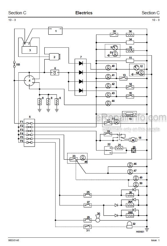 Photo 3 - JCB 802.7 803 804 Super Plus Service Manual Compact Excavator 9803-3145