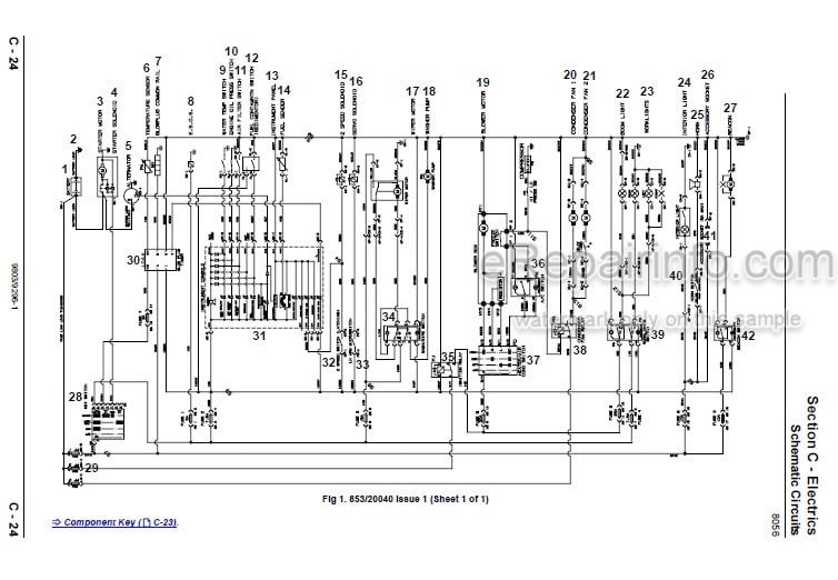 Photo 6 - JCB 8056 Service Manual Compact Excavator 9803-9296