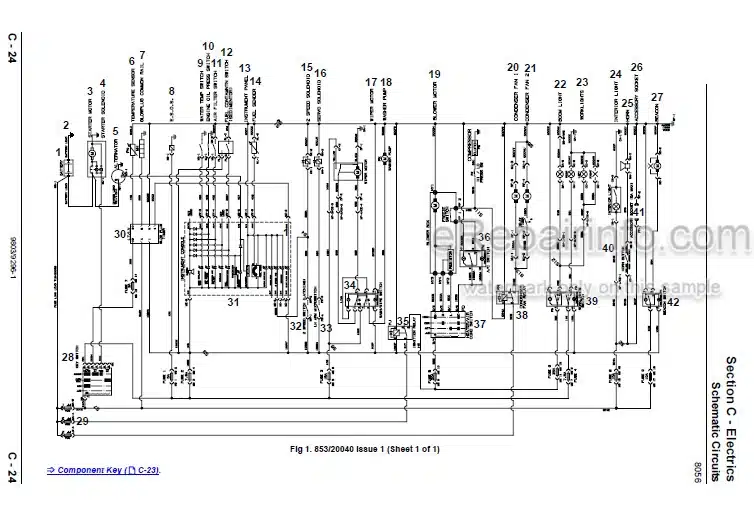 Photo 6 - JCB 8056 Service Manual Compact Excavator 9803-9296