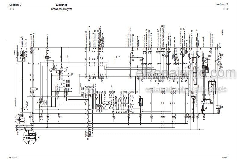 Photo 3 - JCB 8080 Service Manual Compact Excavator 9803-9330