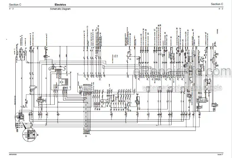 Photo 3 - JCB 8080 Service Manual Compact Excavator 9803-9330