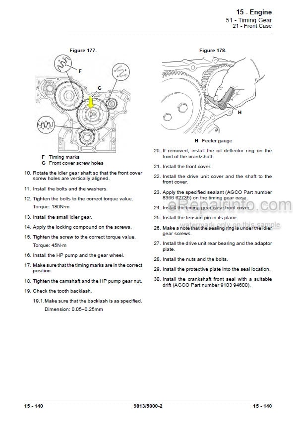 Photo 3 - JCB 8290 8330 Fastrac Service Manual Tractor 9813-5000