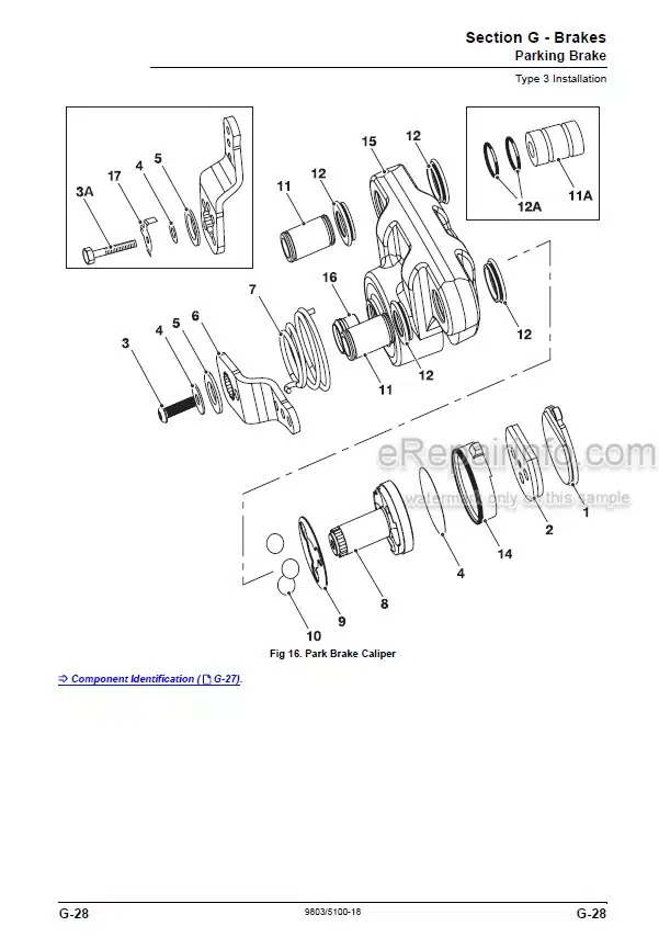 Photo 3 - JCB 926 930 940 950 Service Manual Rough Terrain Forklift Truck 9803-5100