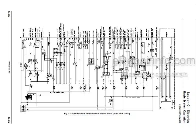 Photo 6 - JCB 926 930 940 950 Service Manual Rough Terrain Forklift Truck 9803-5100