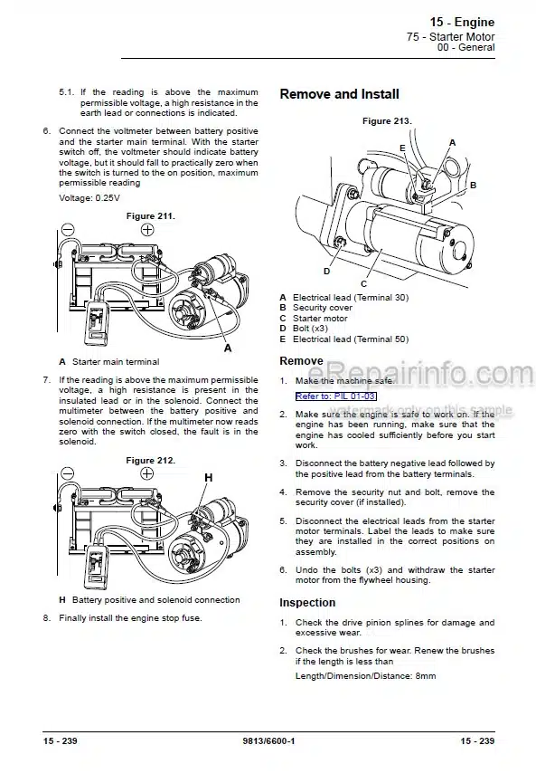 Photo 3 - JCB 926 930 940 945 950 Service Manual Rough Terrain Forklift Truck 813-6600