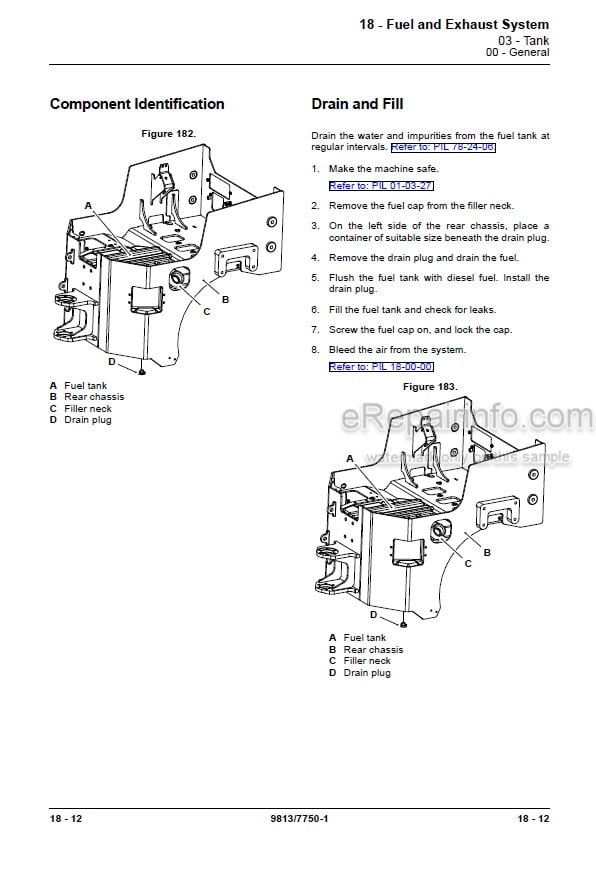 Photo 3 - JCB CT160 CT260 Service Manual Tandem Roller 9813-7750