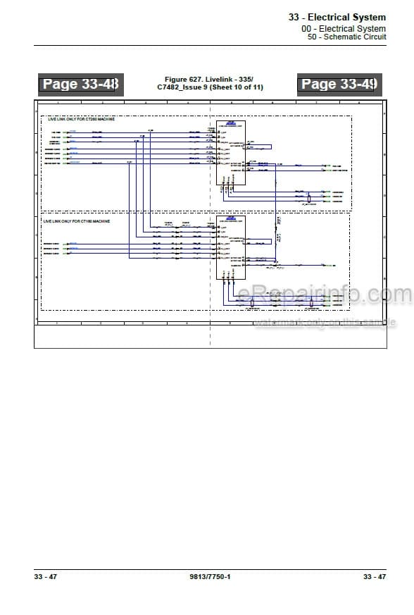 Photo 6 - JCB CT160 CT260 Service Manual Tandem Roller 9813-7750
